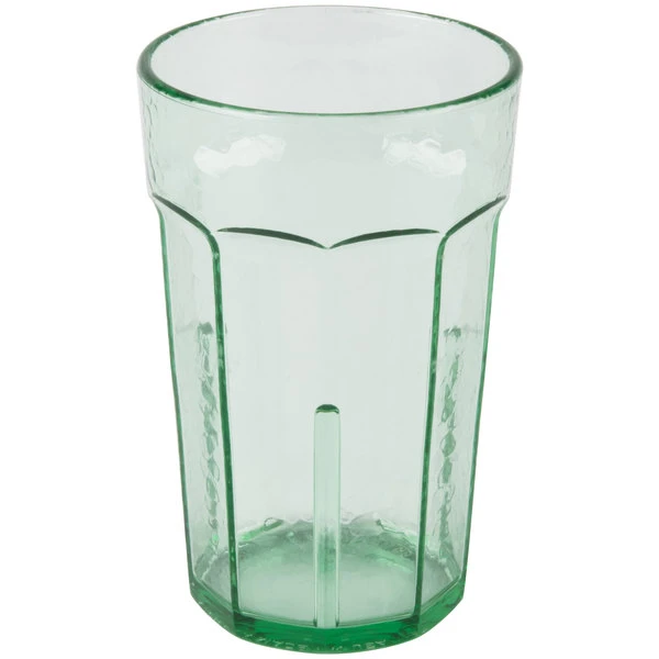 Cambro LT8427 Laguna 8 Oz. Spanish Green Customizable SAN Plastic Tumbler - 36/Case 2 Cambro LT8427 Laguna 8 Oz. Spanish Green Customizable SAN Plastic Tumbler - 36/Case - Image 2