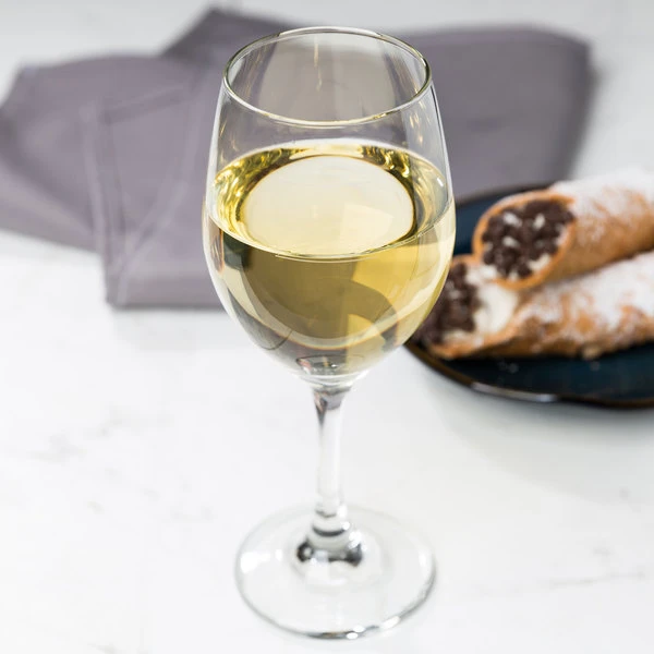 Libbey 3057-1178N Perception 11 Oz. Wine Glass With Pour Lines - 24/Case 1 Libbey 3057-1178N Perception 11 Oz. Wine Glass With Pour Lines - 24/Case