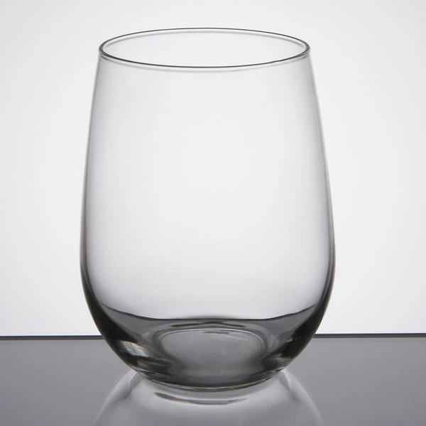 Libbey 221 Customizable 17 Oz. Stemless White Wine Glass - 12/Case 2 Libbey 221 Customizable 17 Oz. Stemless White Wine Glass - 12/Case - Image 2