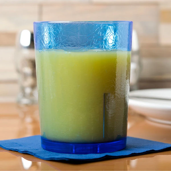 Cambro D14608 Del Mar 14 Oz. Sapphire Blue Customizable SAN Plastic Tumbler - 36/Case 3 Cambro D14608 Del Mar 14 Oz. Sapphire Blue Customizable SAN Plastic Tumbler - 36/Case - Image 3
