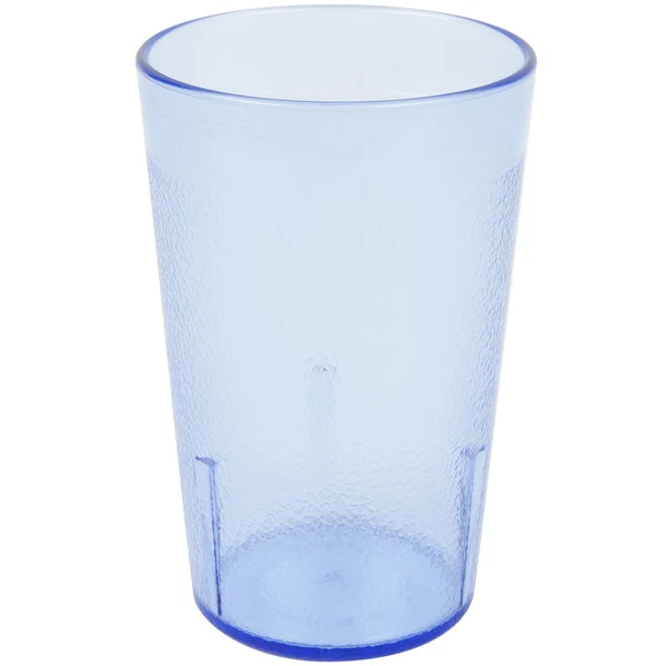 Cambro 800P401 Colorware 7.8 Oz. Slate Blue Customizable SAN Plastic Tumbler - 72/Case 2 Cambro 800P401 Colorware 7.8 Oz. Slate Blue Customizable SAN Plastic Tumbler - 72/Case - Image 2