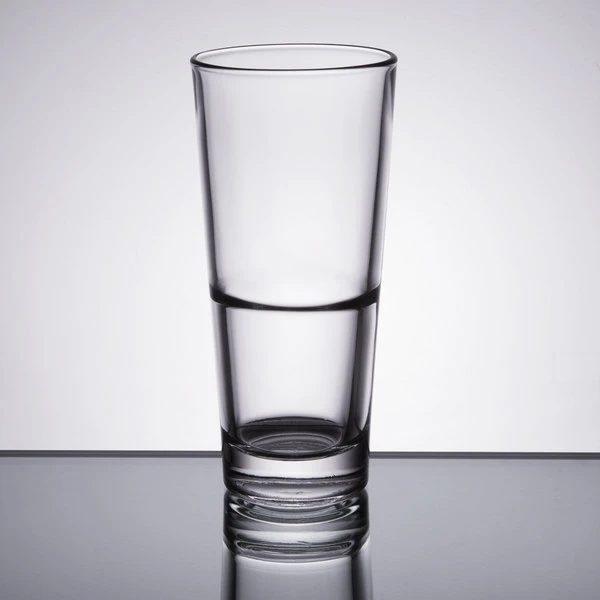 Libbey 15715 Endeavor 16 Oz. Customizable Stackable Cooler Glass - 12/Case - Image 3