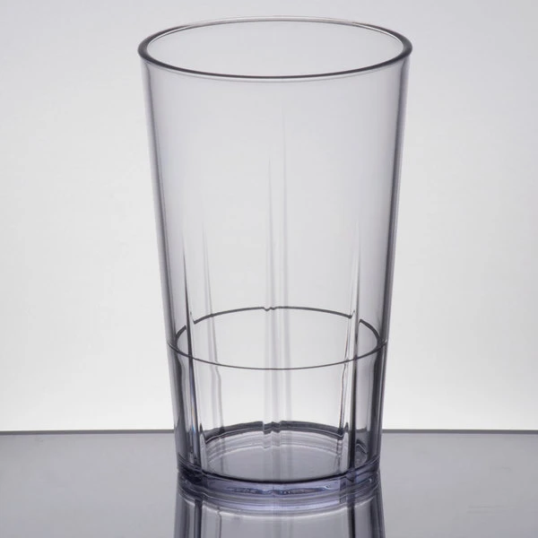 Cambro LDT16152 Lido 16 Oz. Clear SAN Plastic Tumbler - 36/Case 2 Cambro LDT16152 Lido 16 Oz. Clear SAN Plastic Tumbler - 36/Case - Image 2