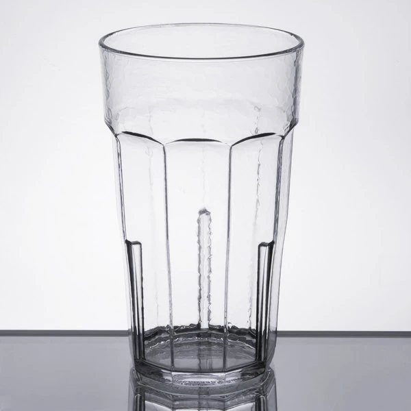 Cambro LT16152 Laguna 16 Oz. Clear Customizable SAN Plastic Tumbler - 36/Case 2 Cambro LT16152 Laguna 16 Oz. Clear Customizable SAN Plastic Tumbler - 36/Case - Image 2