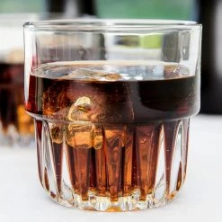 Libbey 15434 Everest 9 Oz. Stackable Rocks / Old Fashioned Glass - 36/Case