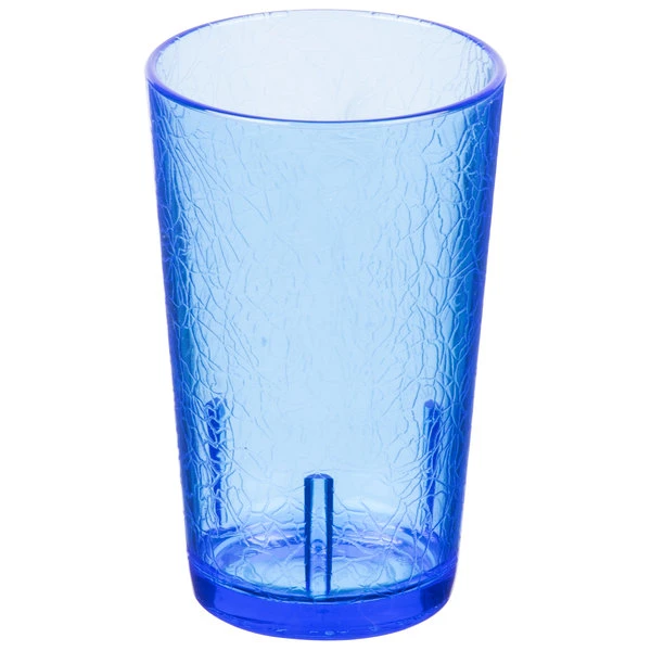 Cambro D8608 Del Mar 8 Oz. Sapphire Blue Customizable SAN Plastic Tumbler - 36/Case 2 Cambro D8608 Del Mar 8 Oz. Sapphire Blue Customizable SAN Plastic Tumbler - 36/Case - Image 2