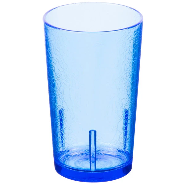 Cambro D12608 Del Mar 12 Oz. Sapphire Blue Customizable SAN Plastic Tumbler - 36/Case 2 Cambro D12608 Del Mar 12 Oz. Sapphire Blue Customizable SAN Plastic Tumbler - 36/Case - Image 2