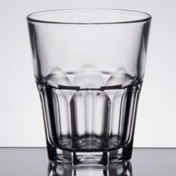Arcoroc J2614 Granite 9 Oz. Stackable Tall Rocks / Old Fashioned Glass By Arc Cardinal - 48/Case -Acopa shop 949305