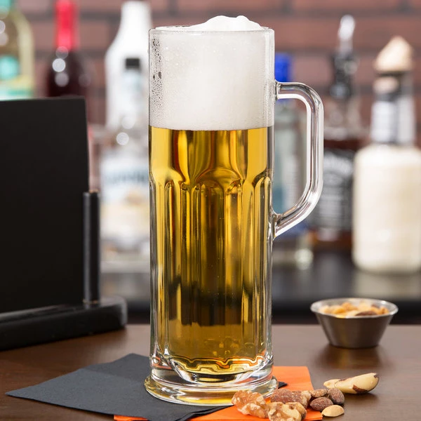 Libbey 5001 Frankfurt 21 Oz. Beer Mug - 12/Case 1 Libbey 5001 Frankfurt 21 Oz. Beer Mug - 12/Case