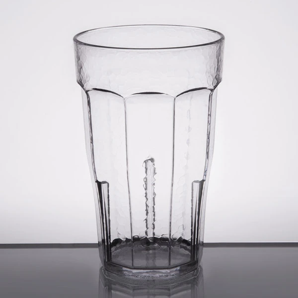 Cambro LT14152 Laguna 14 Oz. Clear Customizable SAN Plastic Tumbler - 36/Case 2 Cambro LT14152 Laguna 14 Oz. Clear Customizable SAN Plastic Tumbler - 36/Case - Image 2
