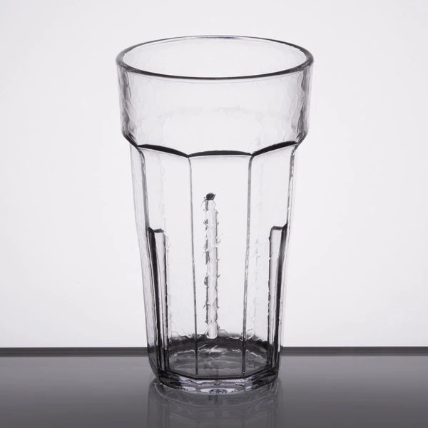 Cambro LT6152 Laguna 6 Oz. Clear Customizable SAN Plastic Tumbler - 36/Case 2 Cambro LT6152 Laguna 6 Oz. Clear Customizable SAN Plastic Tumbler - 36/Case - Image 2