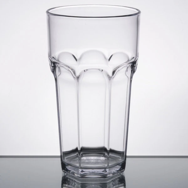 Carlisle 583207 Louis 32 Oz. Clear SAN Plastic Tumbler - 24/Case 2 Carlisle 583207 Louis 32 Oz. Clear SAN Plastic Tumbler - 24/Case - Image 2