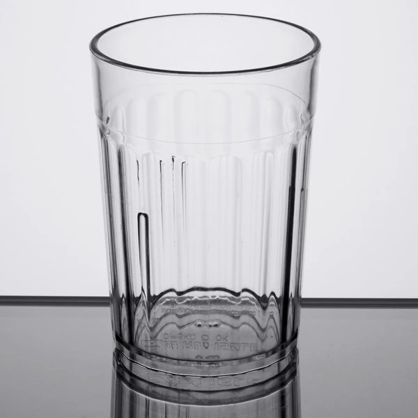 Carlisle 110807 Bistro 8 Oz. Clear SAN Plastic Tumbler - 12/Case 2 Carlisle 110807 Bistro 8 Oz. Clear SAN Plastic Tumbler - 12/Case - Image 2