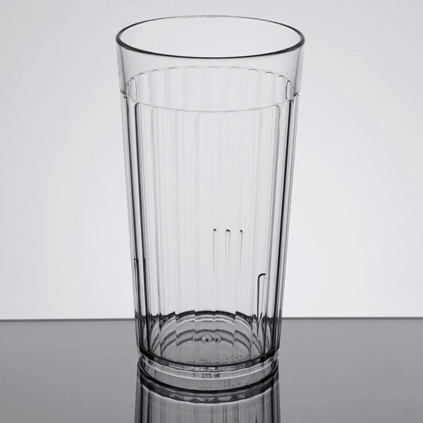 Carlisle 111207 Bistro 12 Oz. Clear SAN Plastic Tumbler - 12/Case 2 Carlisle 111207 Bistro 12 Oz. Clear SAN Plastic Tumbler - 12/Case - Image 2