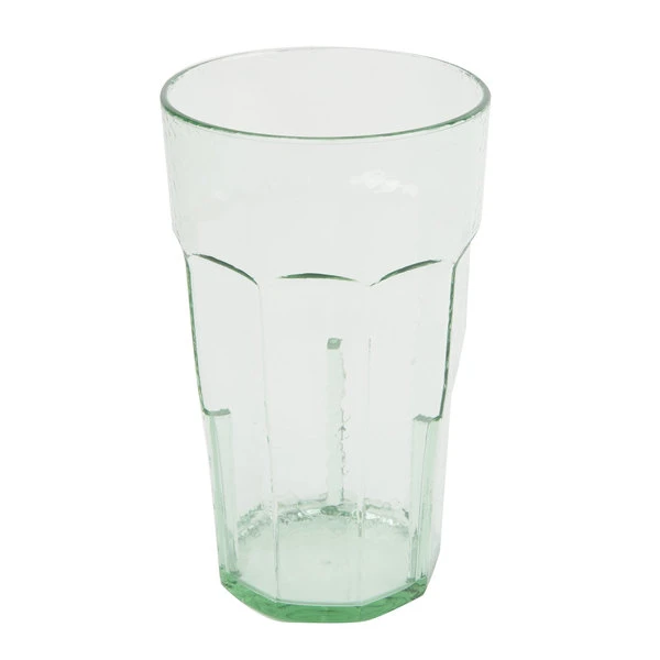 Cambro LT22427 Laguna 22 Oz. Spanish Green Customizable SAN Plastic Tumbler - 36/Case 2 Cambro LT22427 Laguna 22 Oz. Spanish Green Customizable SAN Plastic Tumbler - 36/Case - Image 2